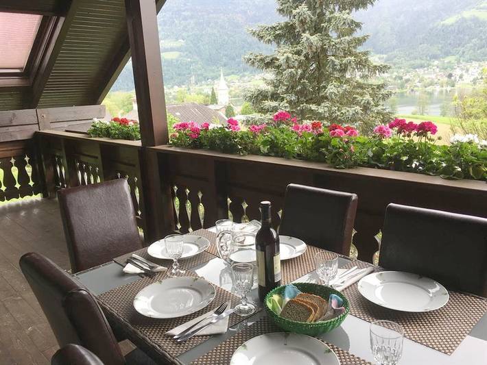Apartamento de vacaciones para 6 personas, con vistas al lago y balcón además de vistas y jardín, Se admiten mascotas - 1