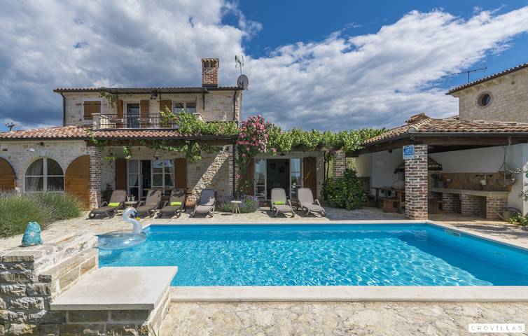 Villa pour 8 personnes, avec Vue sur l’océan à Barat