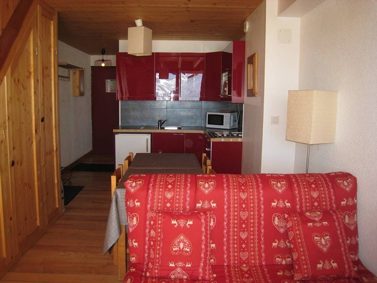 Appartement entier, Appartement cosy 5 pers avec balcon sud à l’Alpe d’Huez, skis aux pieds in Huez, Parc national des Écrins