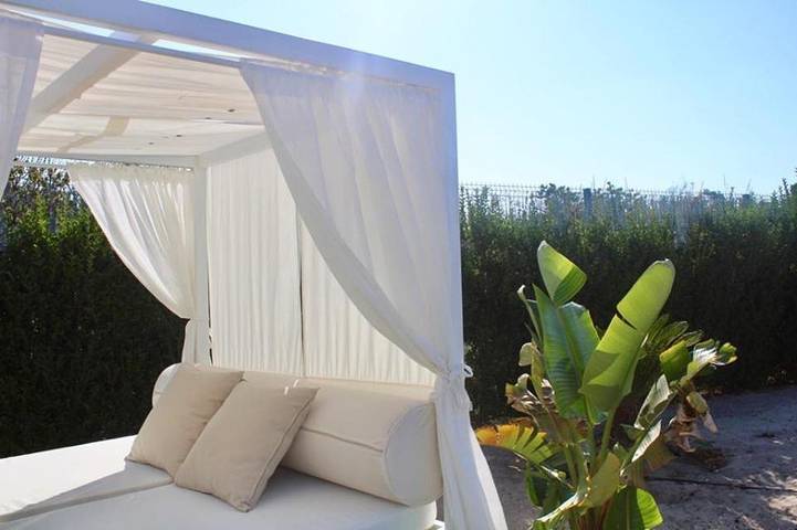 Casa de huéspuedes para 2 personas, con Balcón y Terraza además de Jardín y Piscina en Monte Gordo - 4