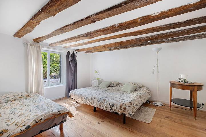 Chambre d’hôte pour 3 personnes, avec Jardin à La Possonnière