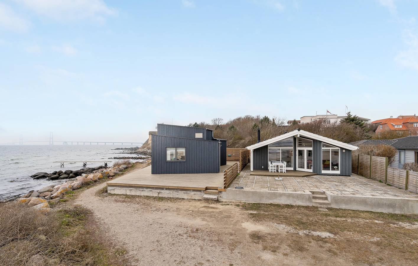 Ferienhaus für 4 Personen mit Terrasse in Korsør, Slagelse und Umgebung