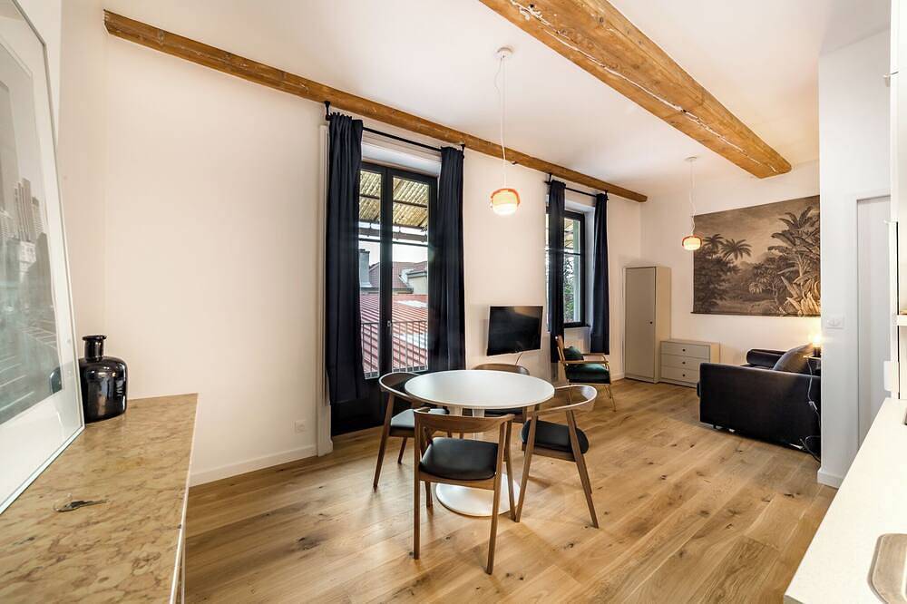 Entire apartment, Large T2 with balcony near Cité Internationale in Caluire-et-Cuire, Rhône