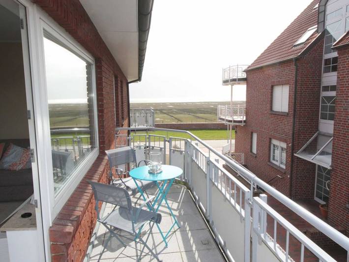 Ferienwohnung für 5 Personen, mit Ausblick und Balkon auf Juist - 3