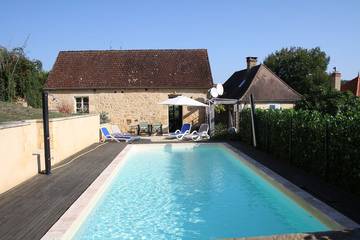 Gîte pour 4 personnes, avec jardin à Payrignac