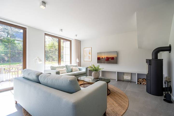 Ferienhaus für 8 Personen, mit Sauna und Balkon