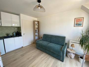 Gîte pour 3 personnes, avec vue et terrasse dans Saint-Marc-sur-Mer