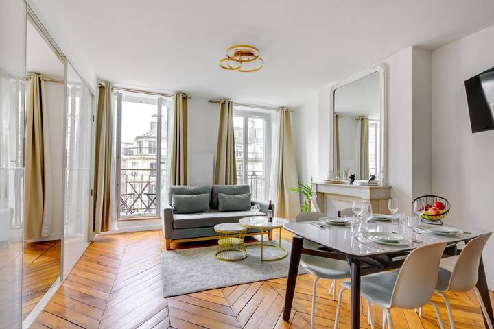 Appartement de vacances pour 6 personnes, avec vue et balcon