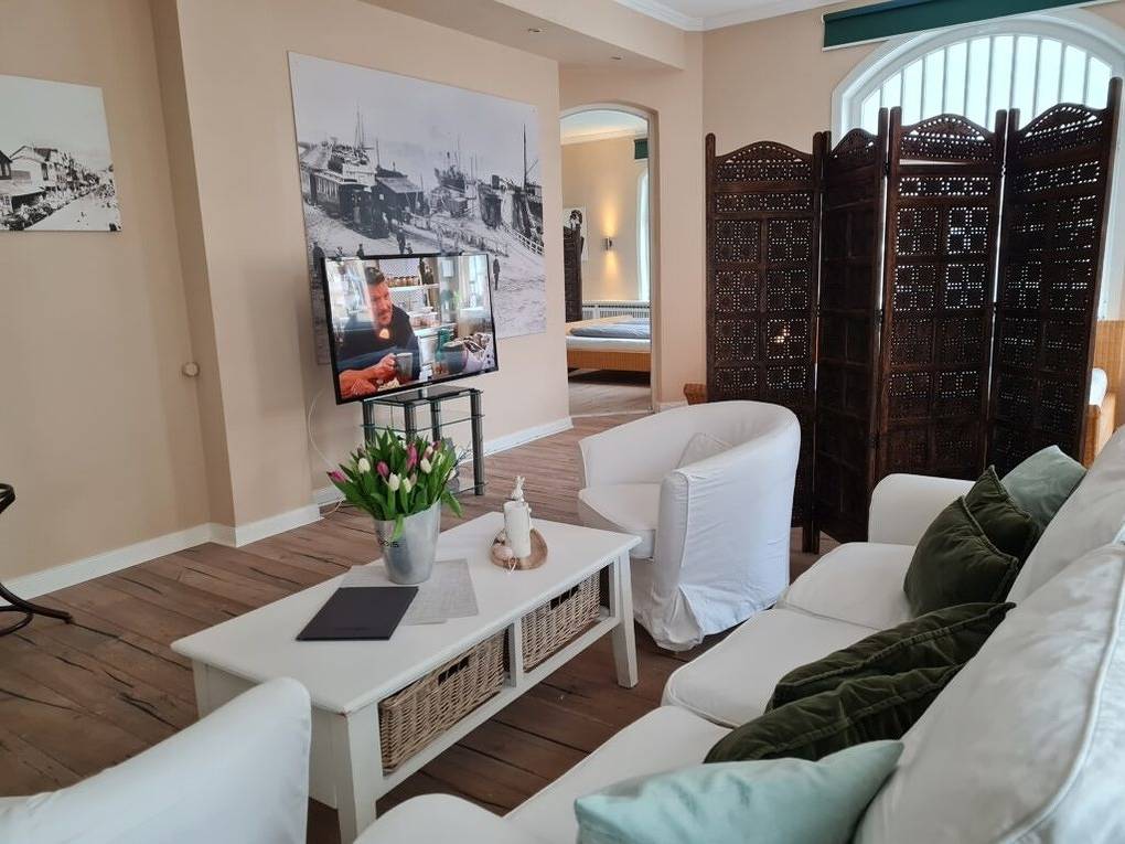 Ganze Ferienwohnung, Gästehaus Cafe Orth Suite 1 in Westerland, Sylt (Gemeinde)