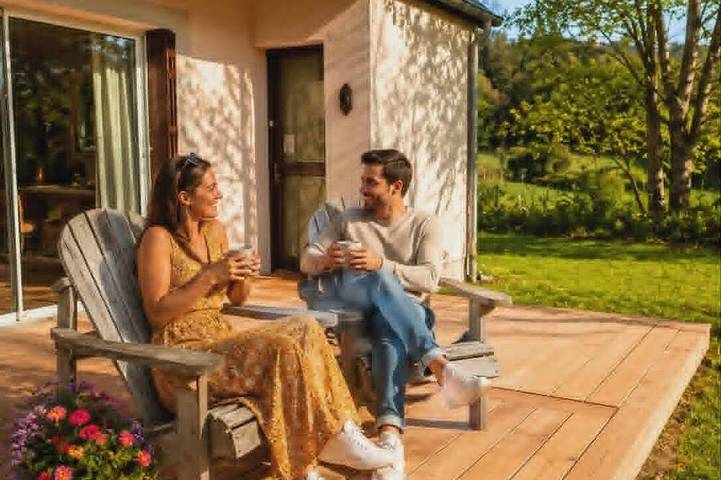 Gîte pour 6 personnes, avec jacuzzi et jardin dans le Cantal