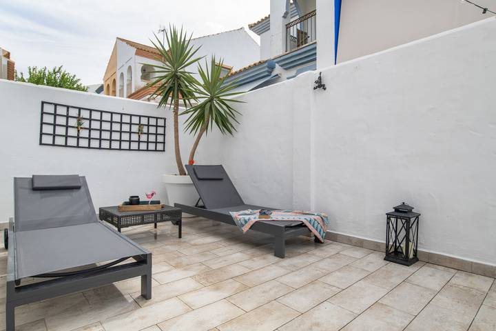 Apartment 'El Refugio Del Mar' mit Balkon, Wlan und Klimaanlage in Zahara de los Atunes, Barbate