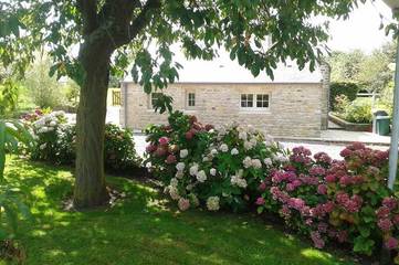 Gîte pour 4 personnes, avec balcon et jardin à Colleville-sur-Mer