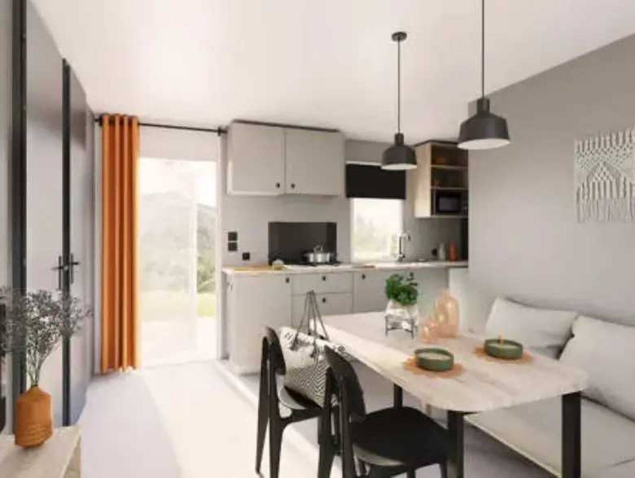 Zecamping 4* piscine chauffée club enfant mobil-home Tv 29m2 5 pers in Salles-Curan, Pareloup-See