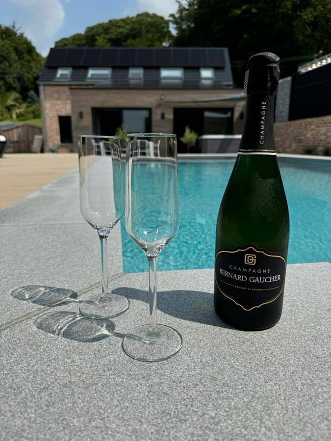 Location de vacances pour 6 personnes, avec sauna et piscine ainsi que jardin et jacuzzi à Flobecq - 2