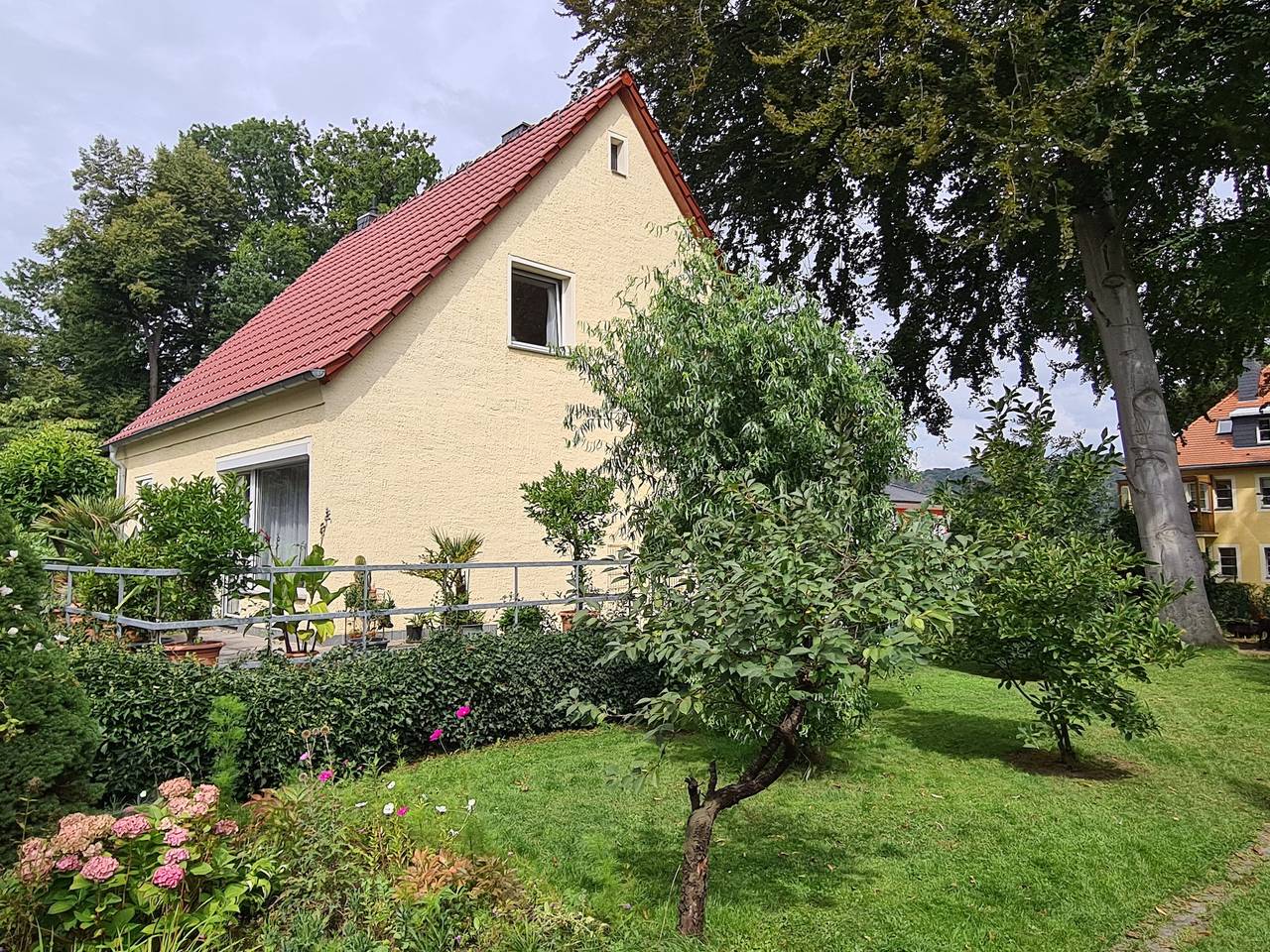 Apartamento vacacional entero, Apartamento de vacaciones para 1 persona con jardín in Dresde, Dresden und Umgebung