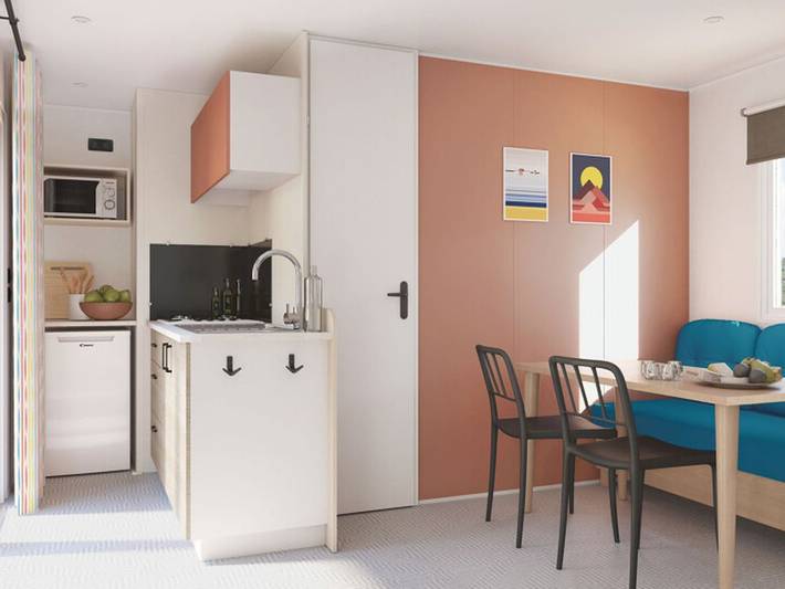 Camping pour 4 personnes, avec Terrasse et Piscine à Saint-Hilaire-de-Riez