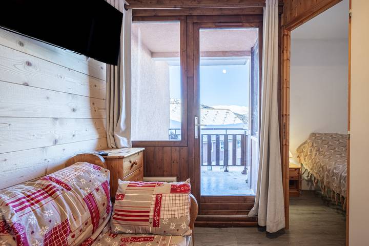 Gîte pour 4 personnes, avec balcon à Valmeinier - 2