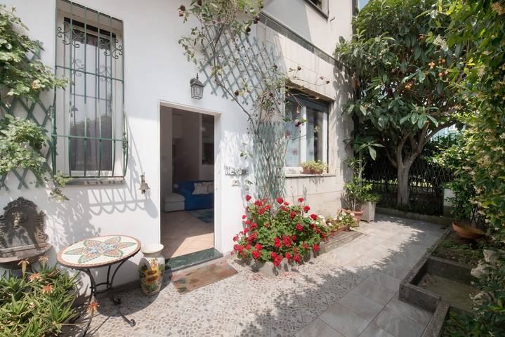 Apartament wakacyjny dla 5 osób, z ogród w Mediolan