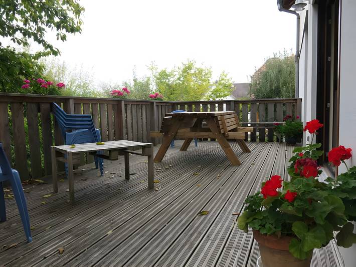 Cottage 'Gîte La Maison À Côté' mit privater Terrasse, Balkon und WLAN in Carspach, Altkirch und Umgebung