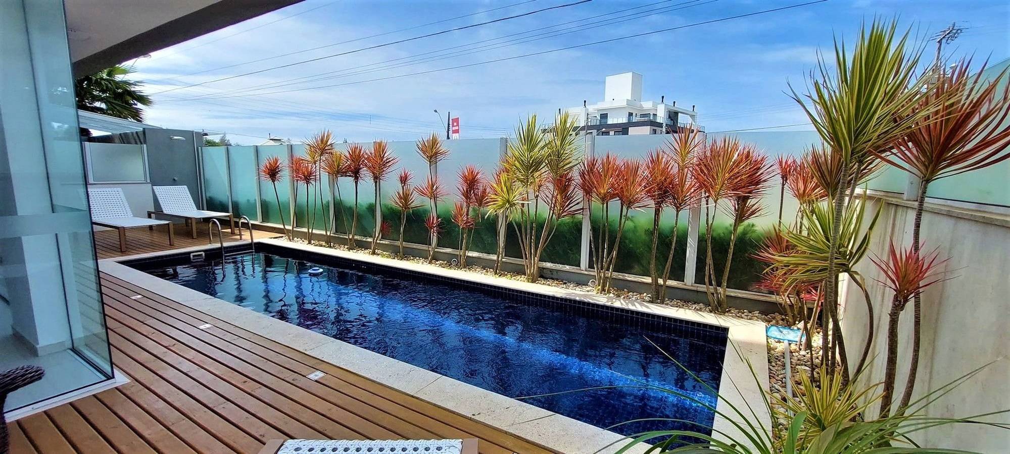 Ganze Wohnung, Cobertura Carpe Diem: Jacuzzi Conforto no Campeche in Campeche (SC), Praia do Campeche