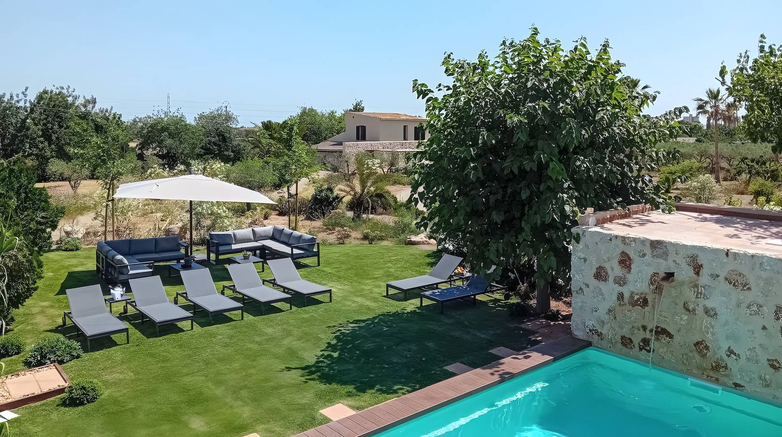 Villa 'Hort Des Padri' with Private Pool, Wi-Fi, and Air Conditioning in Marratxí, West Majorca