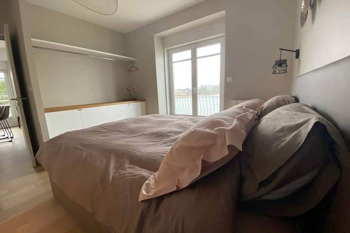 Apartamento entero, Excepcional vista al mar 180 ° - apartamento de lujo in Larmor-Plage, Côte des Mégalithes