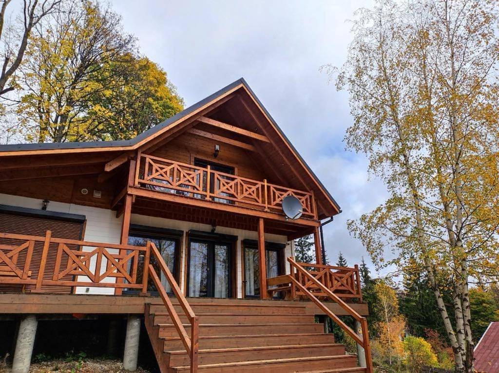 Dom drewniany z sauną i jacuzzi w Szklarskiej Porębie in Szklarska Poręba, Sudeten (Polen)