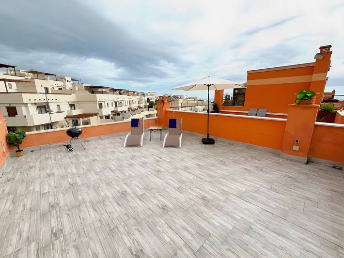 Ferienhaus für 4 Personen, mit Balkon und Kinderpool sowie Garten an der Costa del Sol