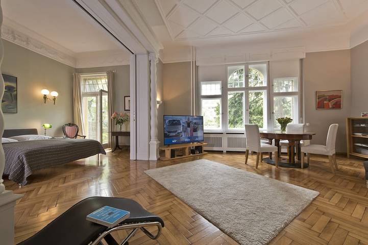 Ferienwohnung für 3 Personen, mit Terrasse am Wannsee