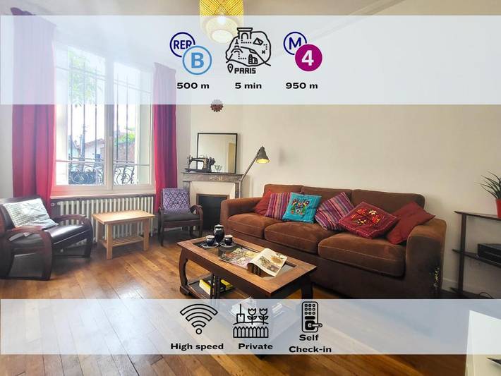 Maison de vacances pour 5 personnes, avec jardin