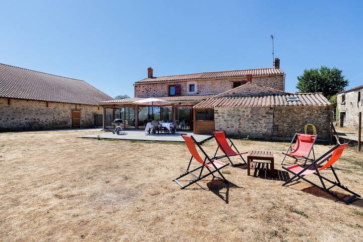 Casa de vacaciones para 10 personas, con jardín - 1