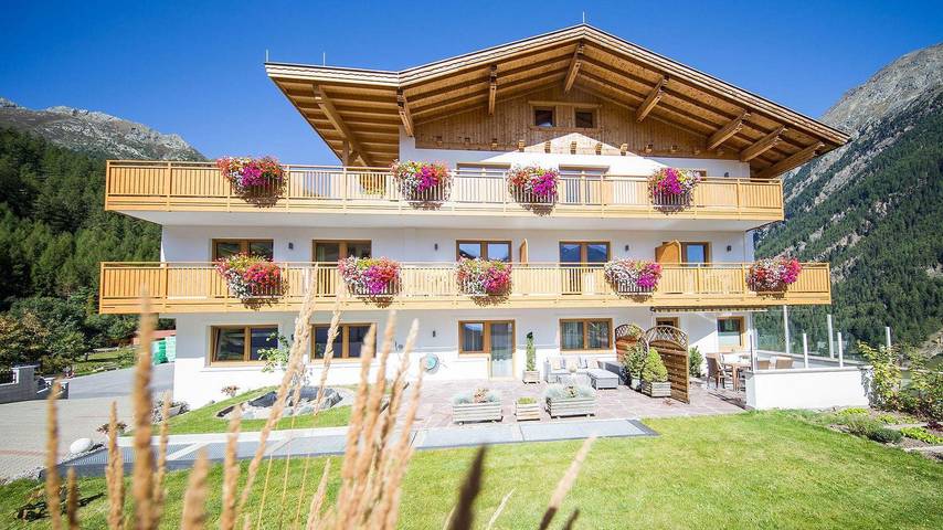 Ferienwohnung für 5 Personen, mit Terrasse und Sauna