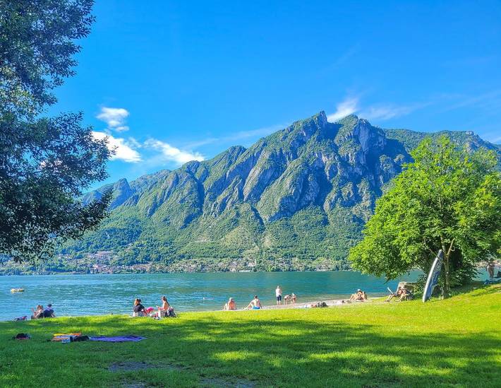 Ferienhaus für 4 Personen, mit Ausblick, mit Haustier am Luganersee