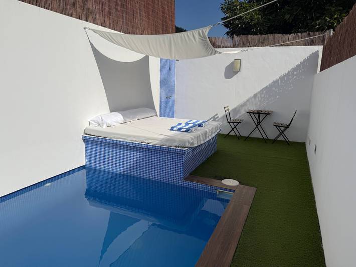 Casa rural 'La Casita' con vistas a la montaña, Wi-Fi y aire acondicionado in Sayalonga, Costa del Sol