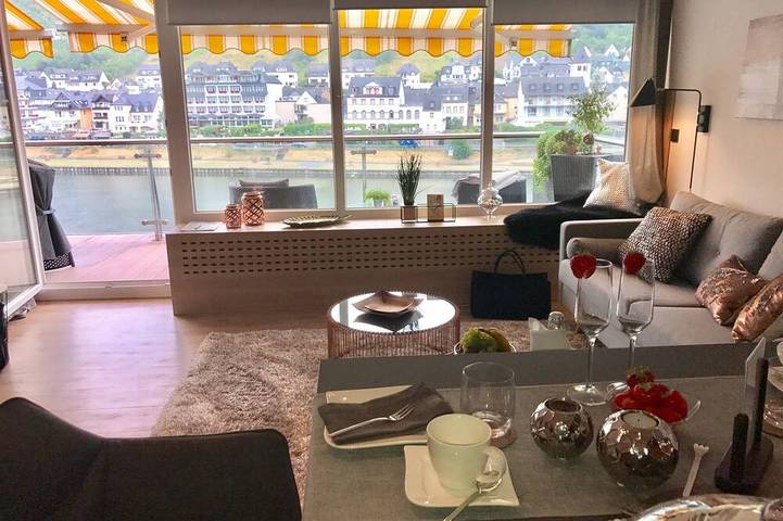 Ganze Wohnung, Moselapart 2  - exklusives Penthouse mit Balkon und Moselblick in Cochem, Cochem-Zell