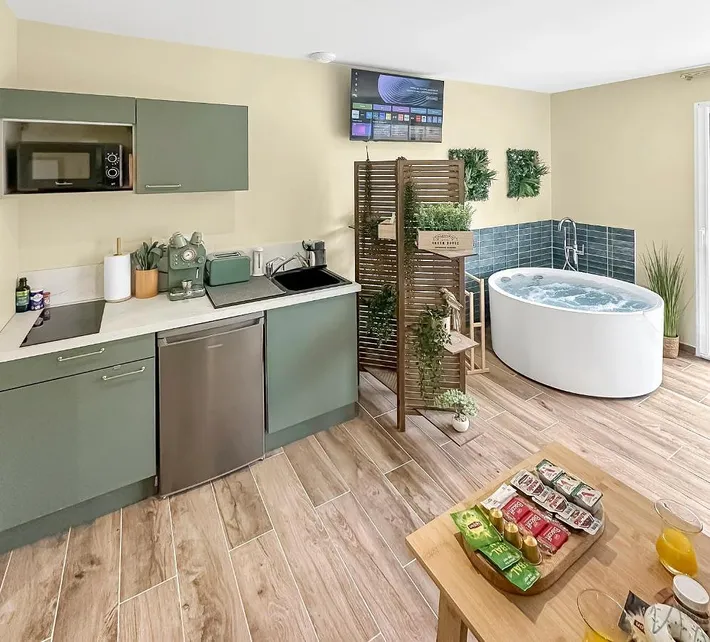 Maison de vacances pour 2 personnes, avec jardin et jacuzzi - 1