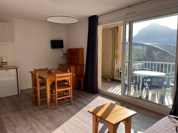 Studio pour 4 personnes, avec piscine, animaux acceptés