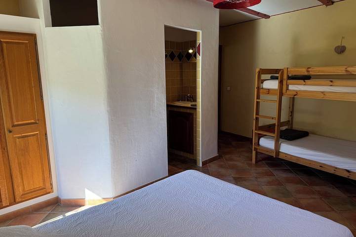 Gîte pour 8 personnes, avec piscine et jardin, animaux acceptés à Villedieu - 4