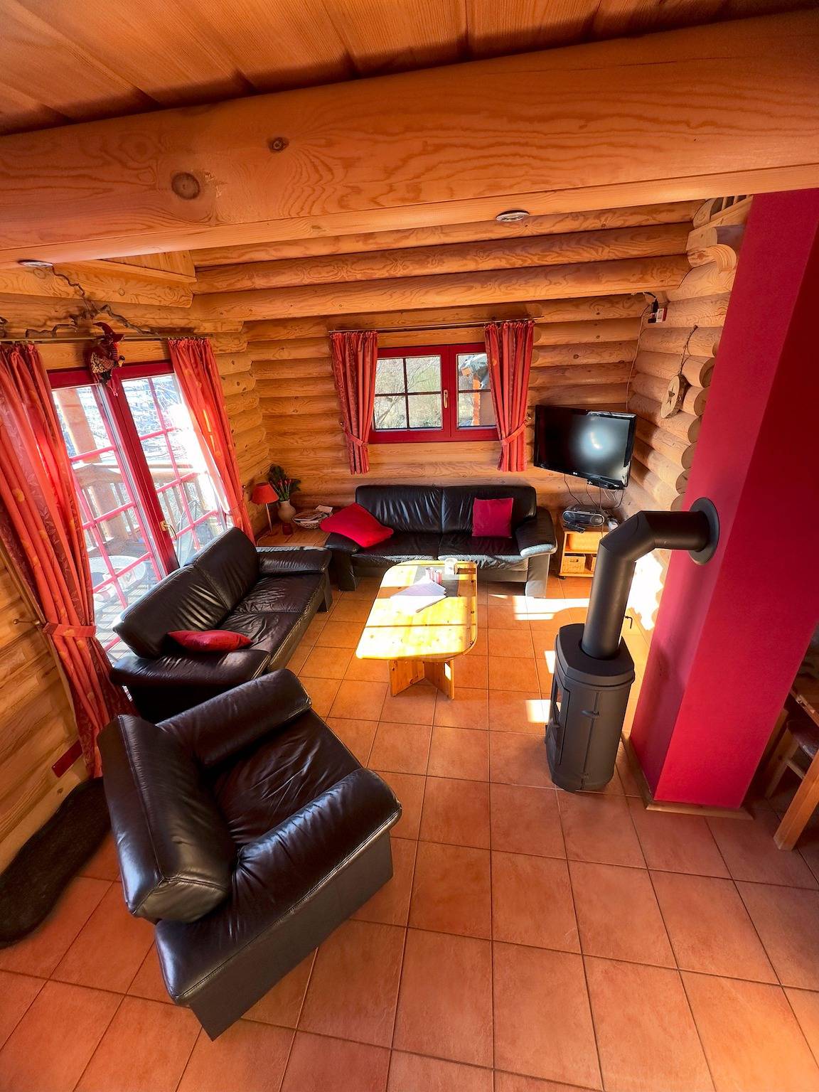 Hyggezeit im Holzblockhaus in Wernigerode in Wernigerode, Harzvorland