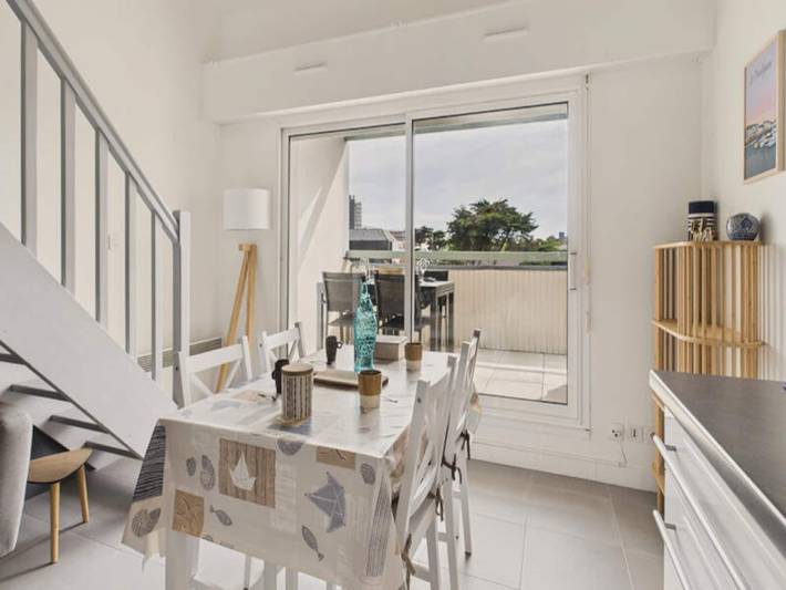 Ferienwohnung für 4 Personen, mit Pool und Balkon in Guérande