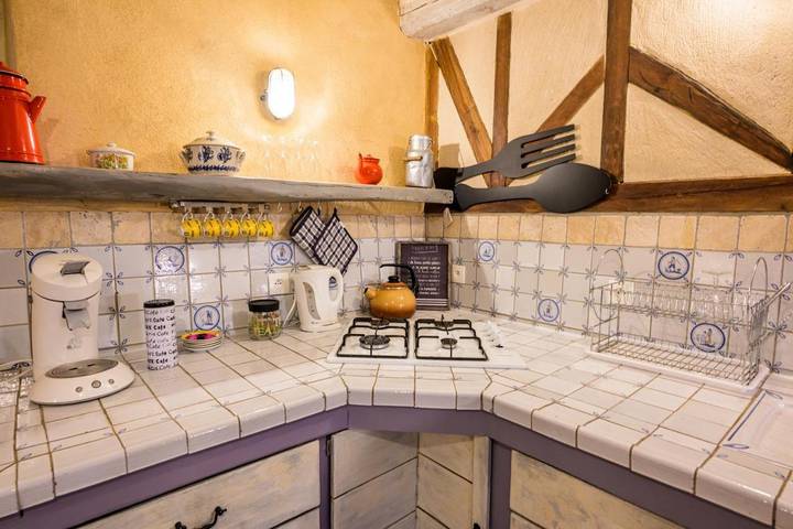 Maison de campagne pour 5 personnes, avec vue et jardin à Marigné-Laillé