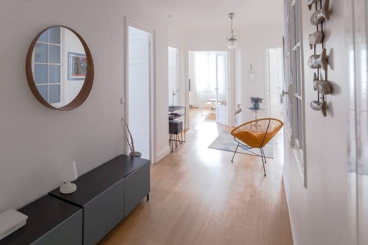 Gîte pour 4 personnes, avec balcon, adapté aux familles dans Casino de Biarritz - 4