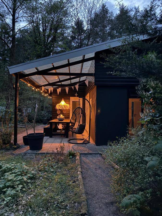 Ferienhaus für 4 Personen, mit Terrasse und Garten sowie Pool und Ausblick