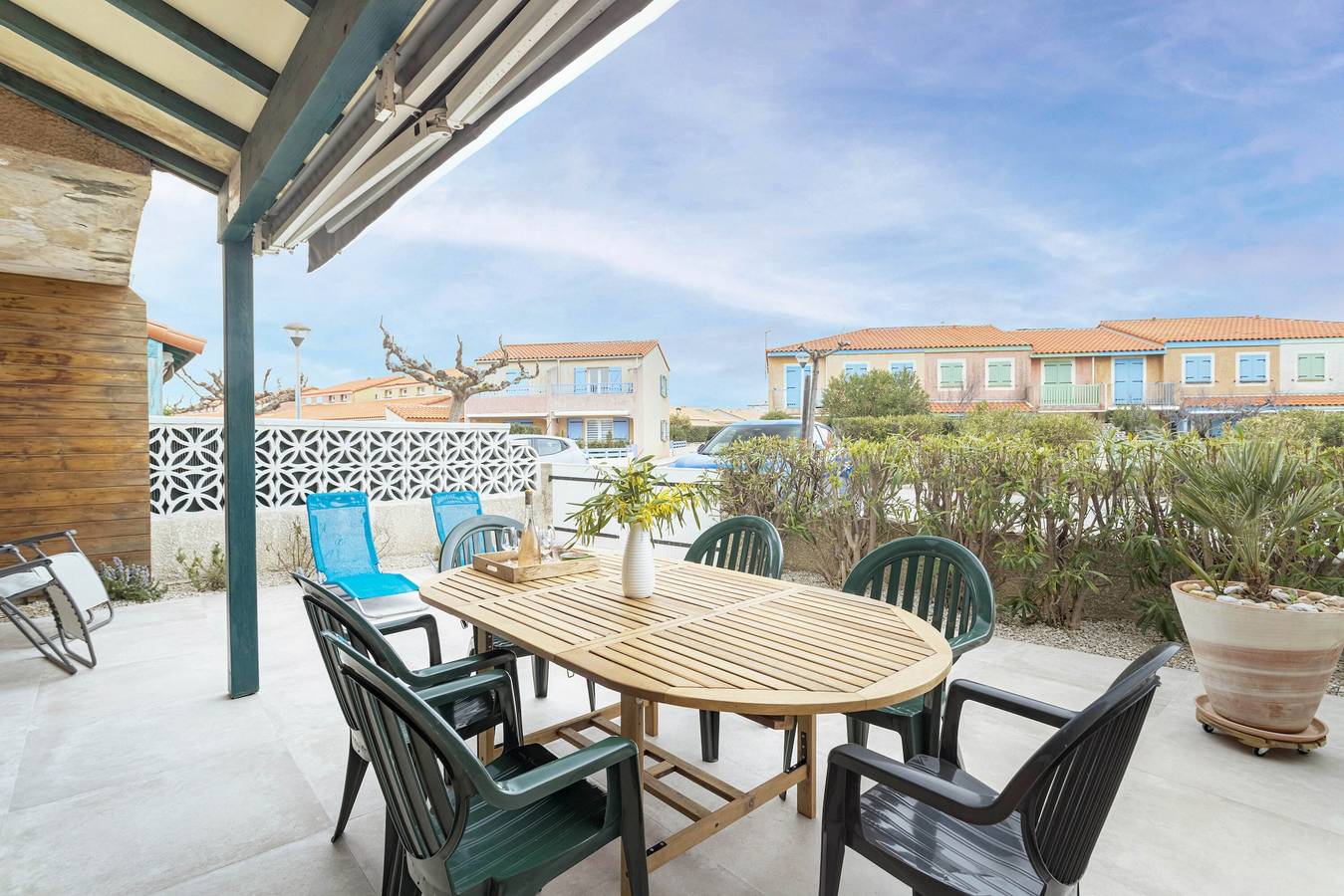 Maison Goéland – Entspannung zwischen Meer und Land, mit Pool & Balkon in Le Barcarès, Côte d'Améthyste