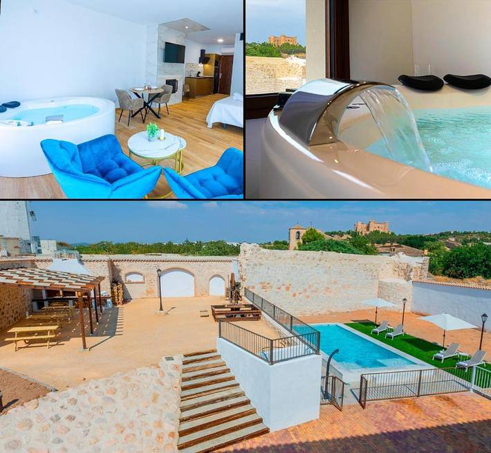 Casa rural para 3 personas, con jardín además de piscina y vistas, Se admiten mascotas - 1