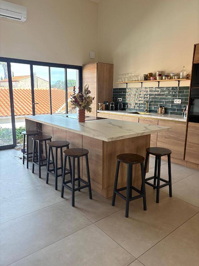 Location de vacances pour 4 personnes, avec jardin à Espira-de-l'Agly