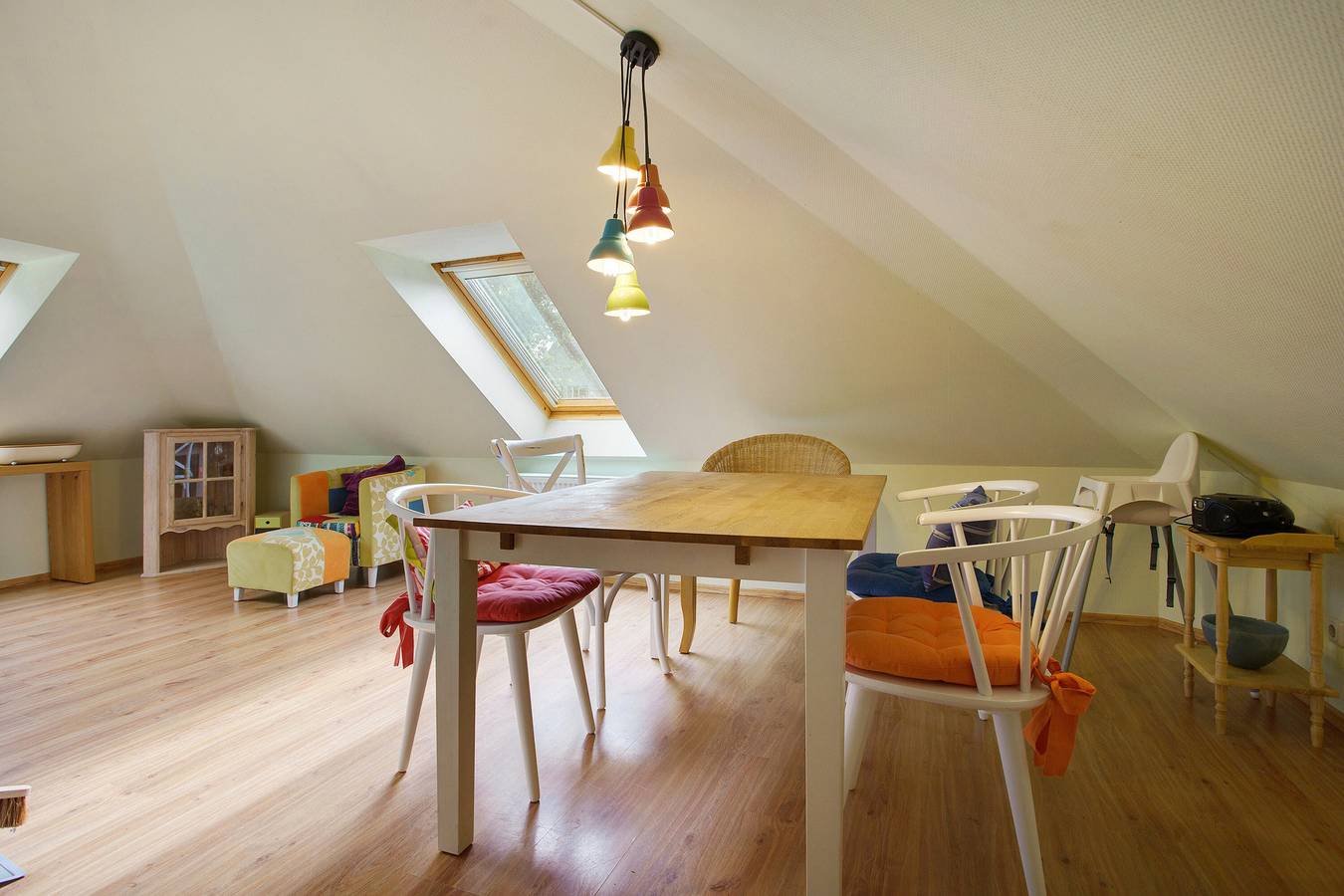 Ganze Wohnung, Ferienwohnung 'Ullo's Schwalbennest' mit privater Terrasse, Gemeinschaftsgarten und Wlan in Lütow, Usedomer Norden