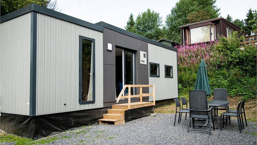 Vakantiehuis voor 6 personen, met zwembad en terras, met huisdier in Manhay