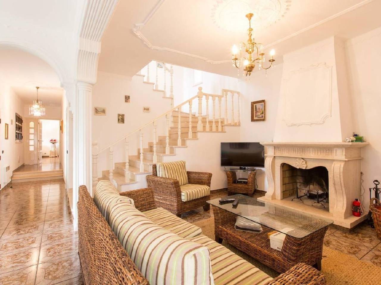 Terrassenhaus mit privatem Pool in Nazaré in Nazaré, Leiria District