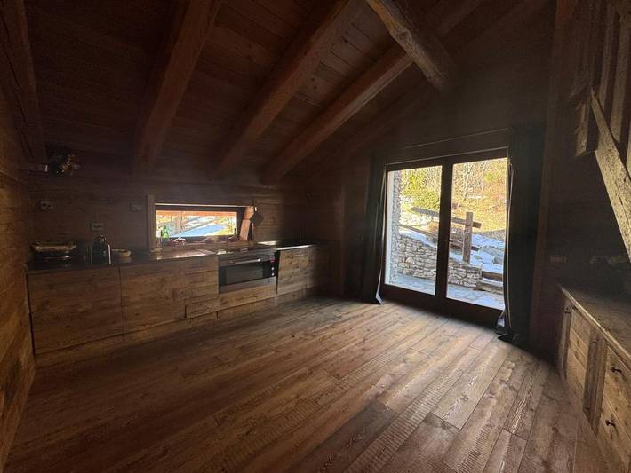 Gîte pour 4 personnes, avec jardin et vue, animaux acceptés à Pragela - 2